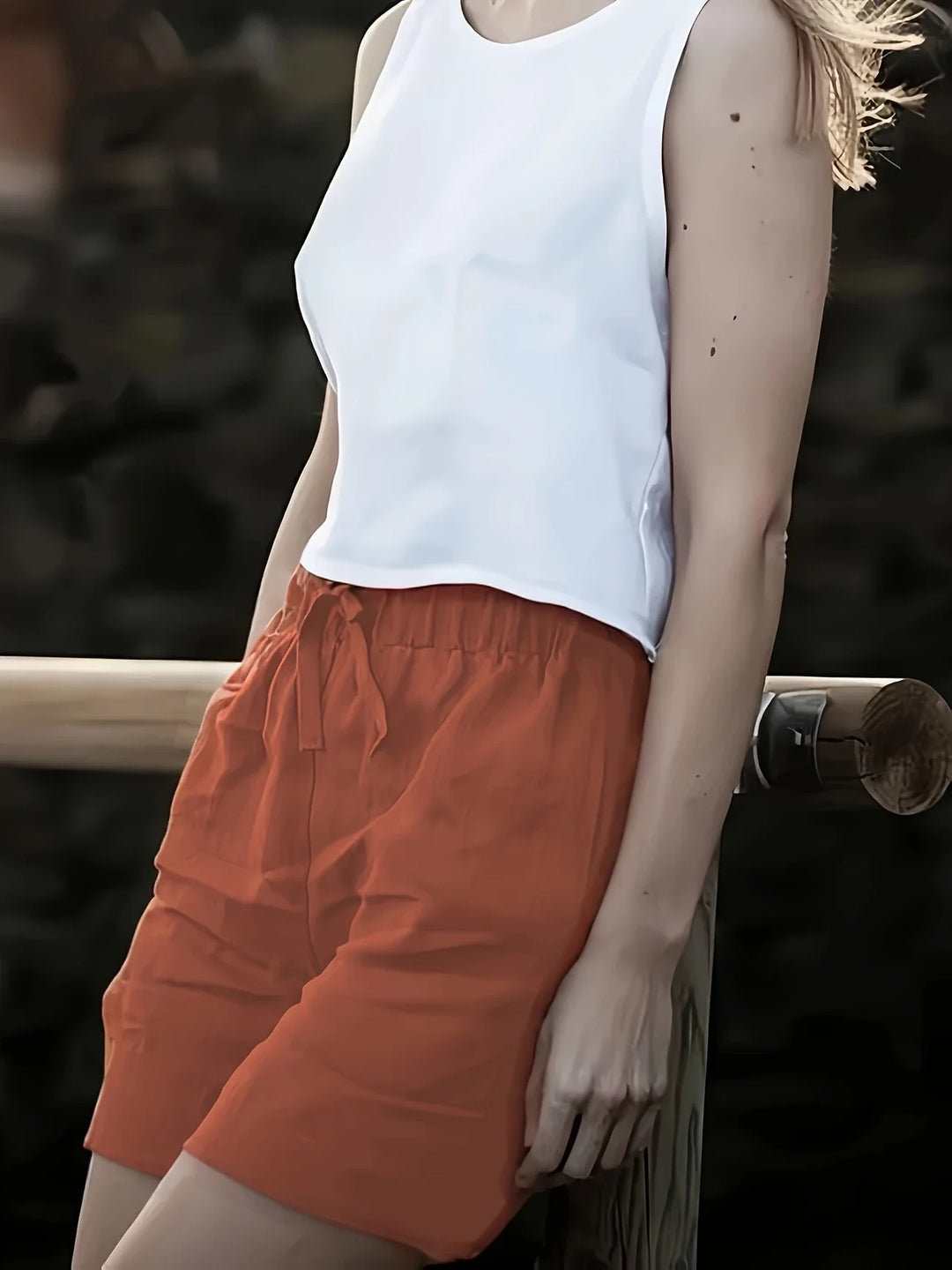 Niamh - Casual Summer Shorts With Pocket