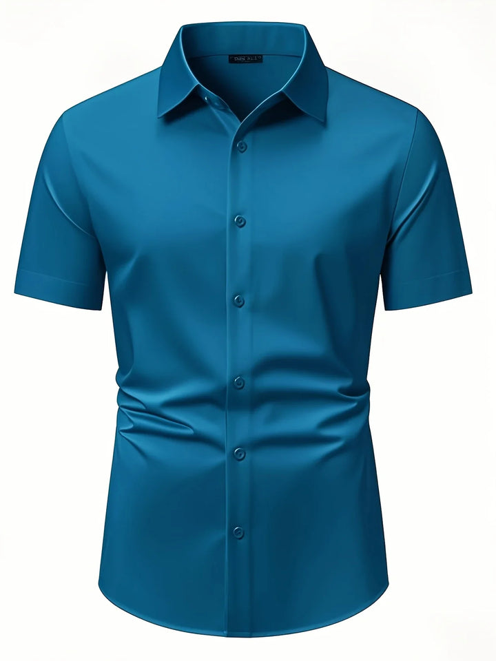 Ezra - Elegant Slim Fit Shirt With Button