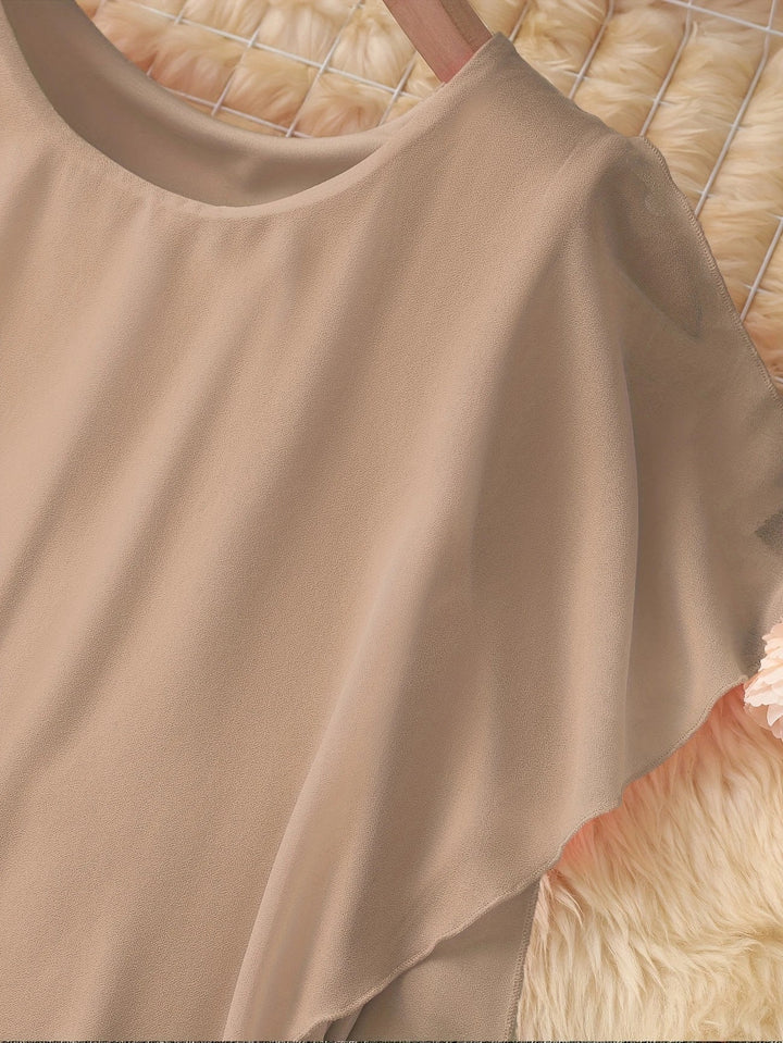 Maren - Elegant Midi Dress With Sleeveless