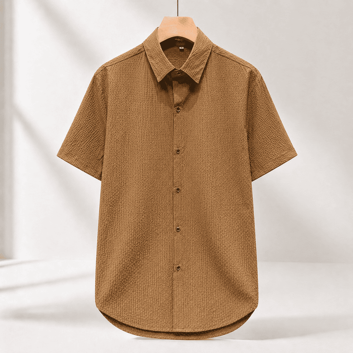 Filipe - Short Sleeve Textured Shirt