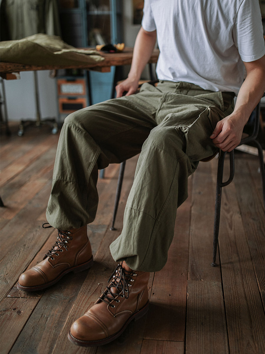 Ibrahim - Army M-47 Herringbone Twill Trouser