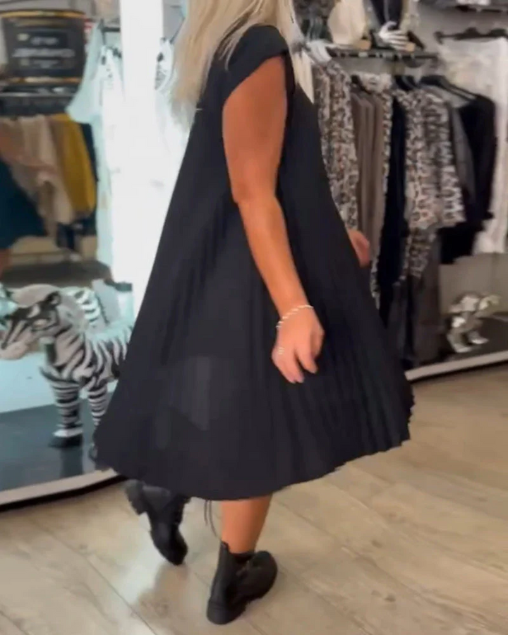 Shihua - Trendy Pleated Dress