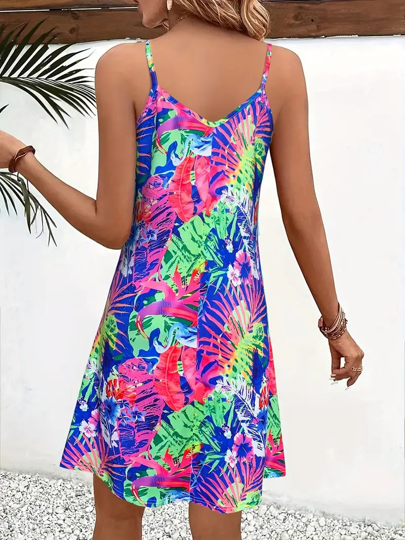 Jasmeen - V Neck Tank Dress