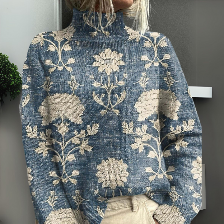 Rasha - Colorful Printed Sweater