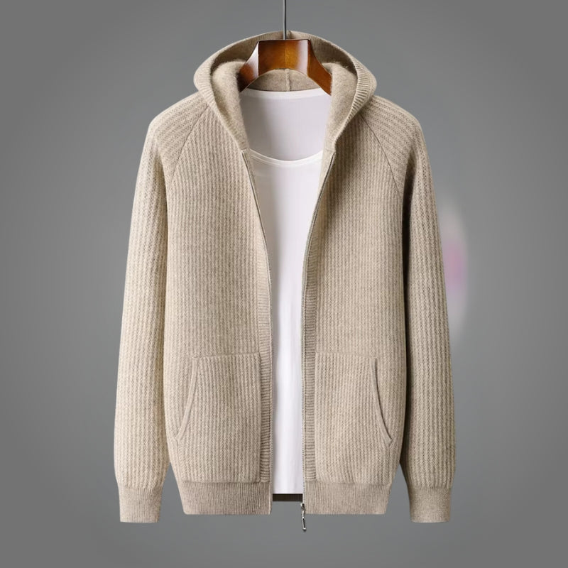 Romain - Knitted Zip Up Hoodie