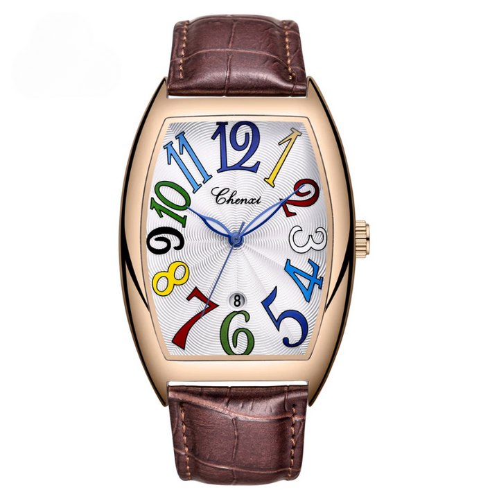 Simond - Stylish Watch With Leather Strap