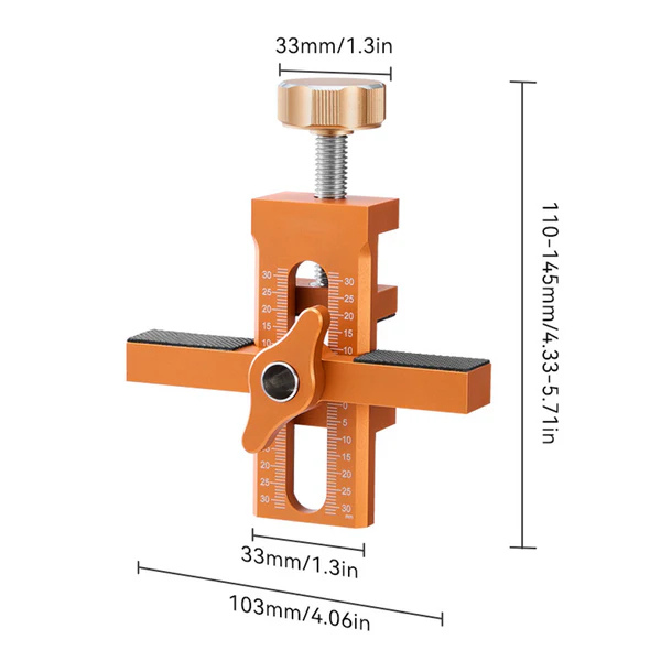 JigMaster - 2-in-1 Cabinet Door Mounting Jig