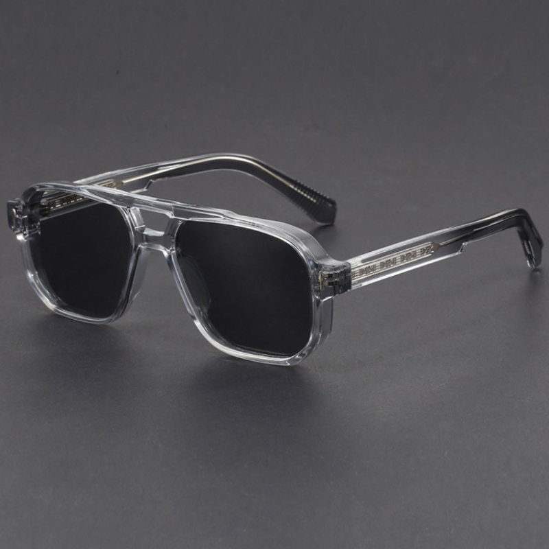 Kieran - Dual-Tone Square Frame Sunglasses