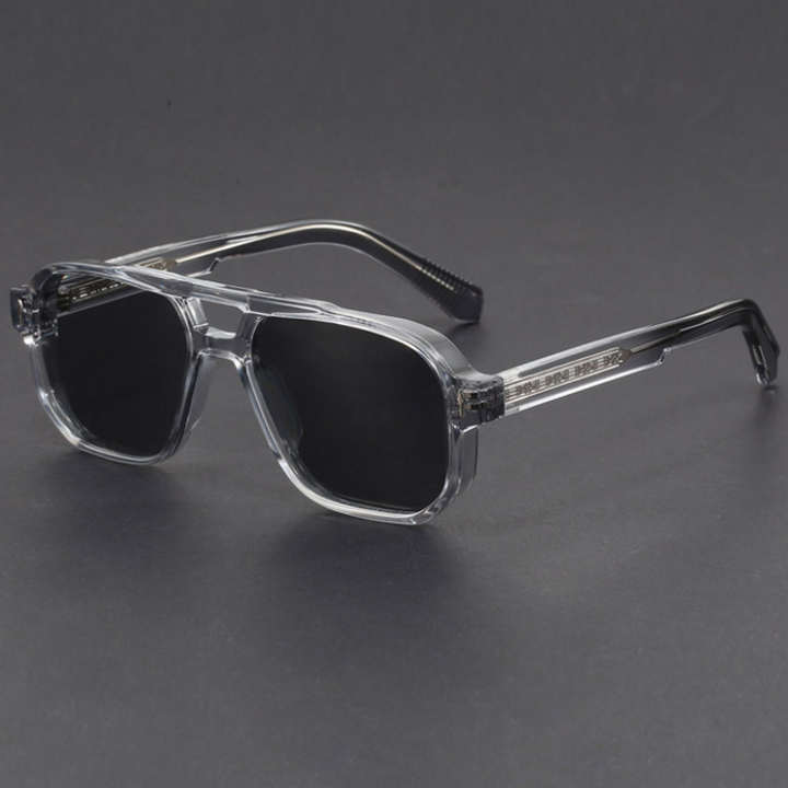 Kieran - Dual-Tone Square Frame Sunglasses
