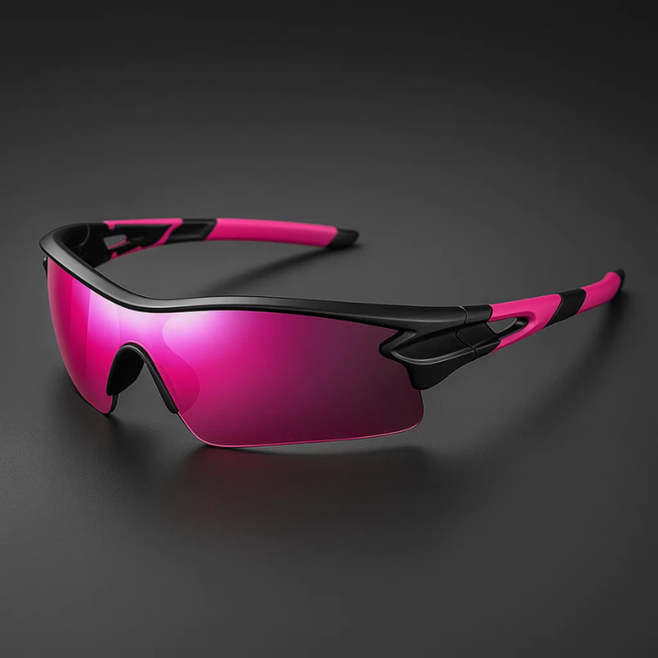 Orionflex - Mirrored Wraparound Sports Cycling Sunglasses