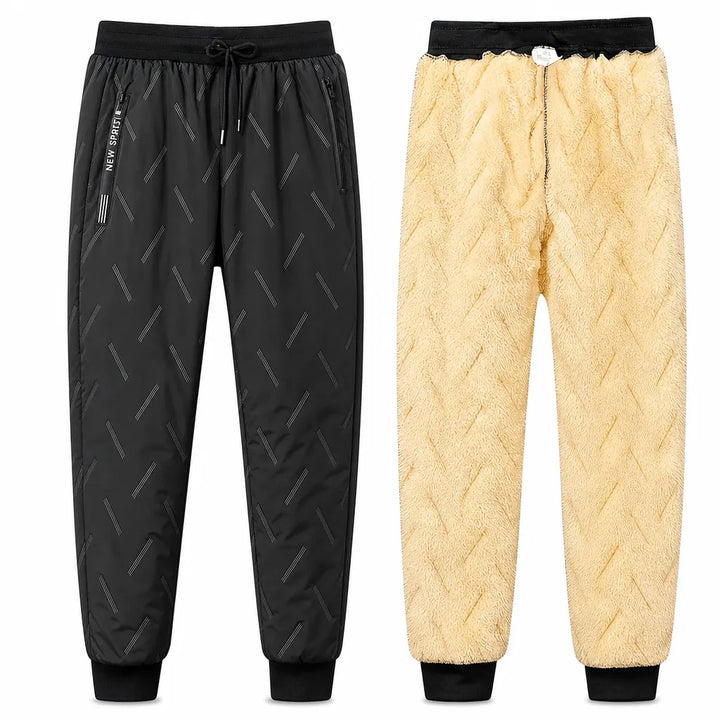 Maxiglide - Relaxed Fit Sports Pants With Sherpa Lining