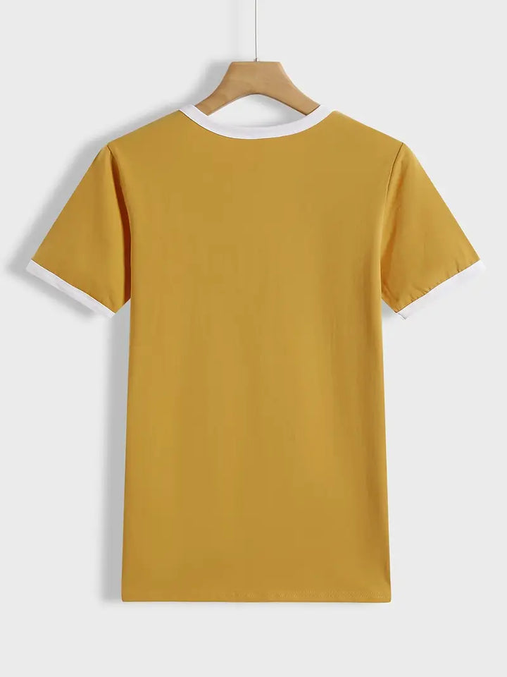 Kisara - Casual Short Sleeve T-Shirt