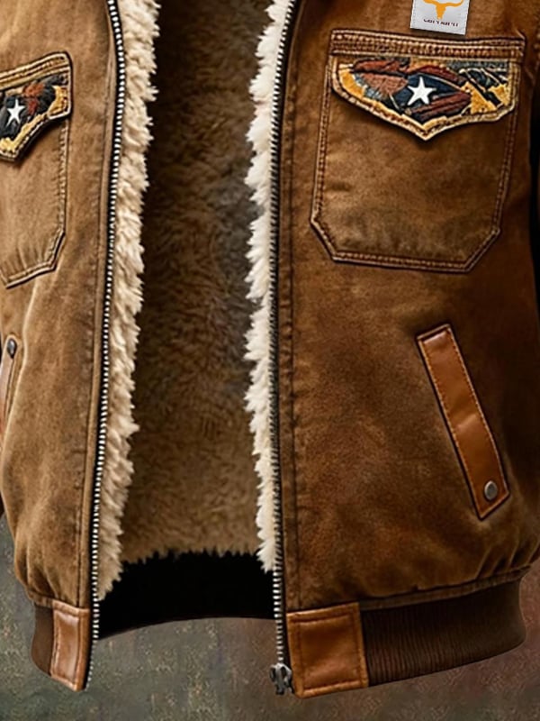 Politano - Retro Leather Jacket