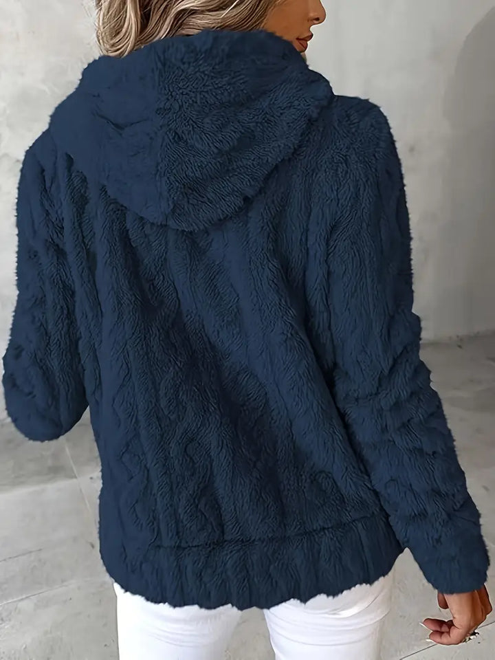 Ganka - Long Sleeve Zip-Up Hoodie