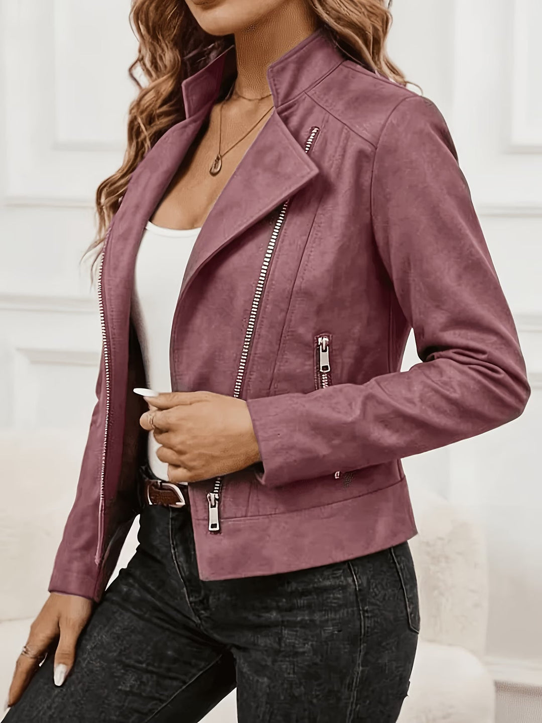 Loviiaula - Long Sleeve Zip-Up Jacket