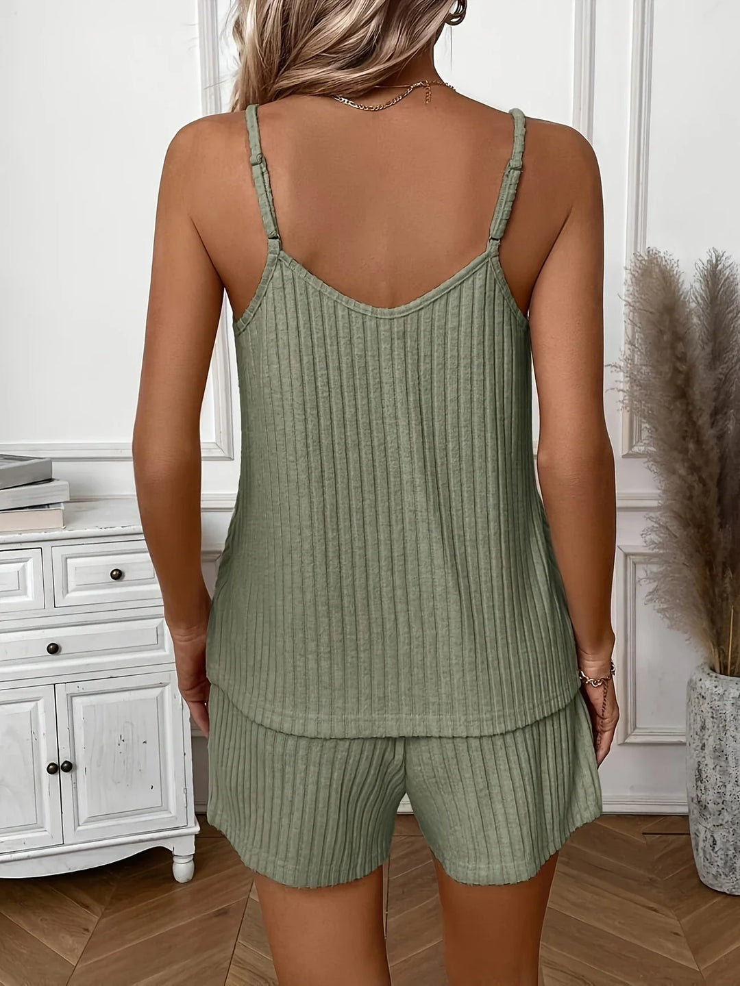 Hristina - Comfortable Two Piece Summer Set With Strap