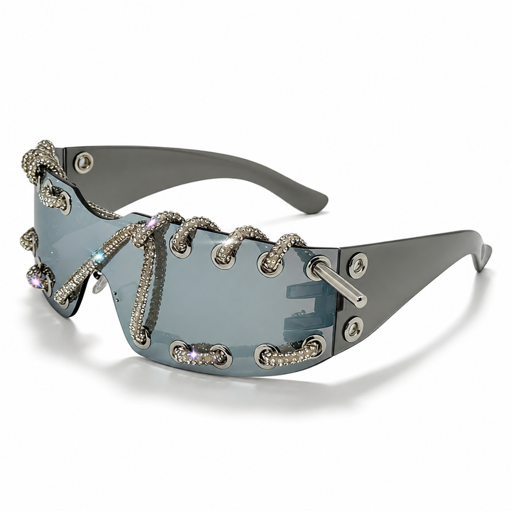 ChainShade - Studded Lens Fashion Sunglasses
