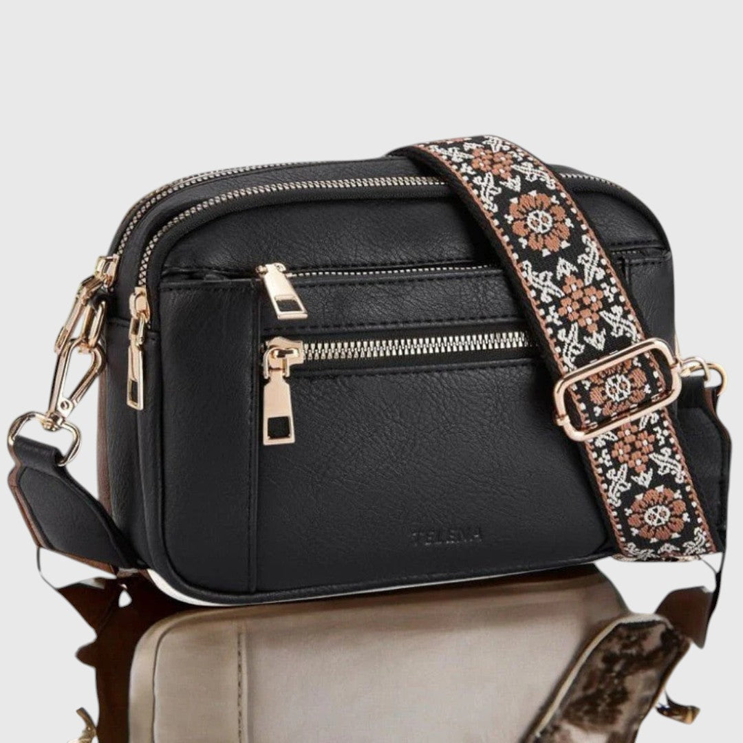 Sharena - Floral Strap Shoulder Bag