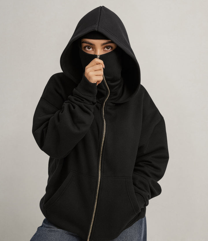 StealthCore - Full Zip Balaclava Hoodie