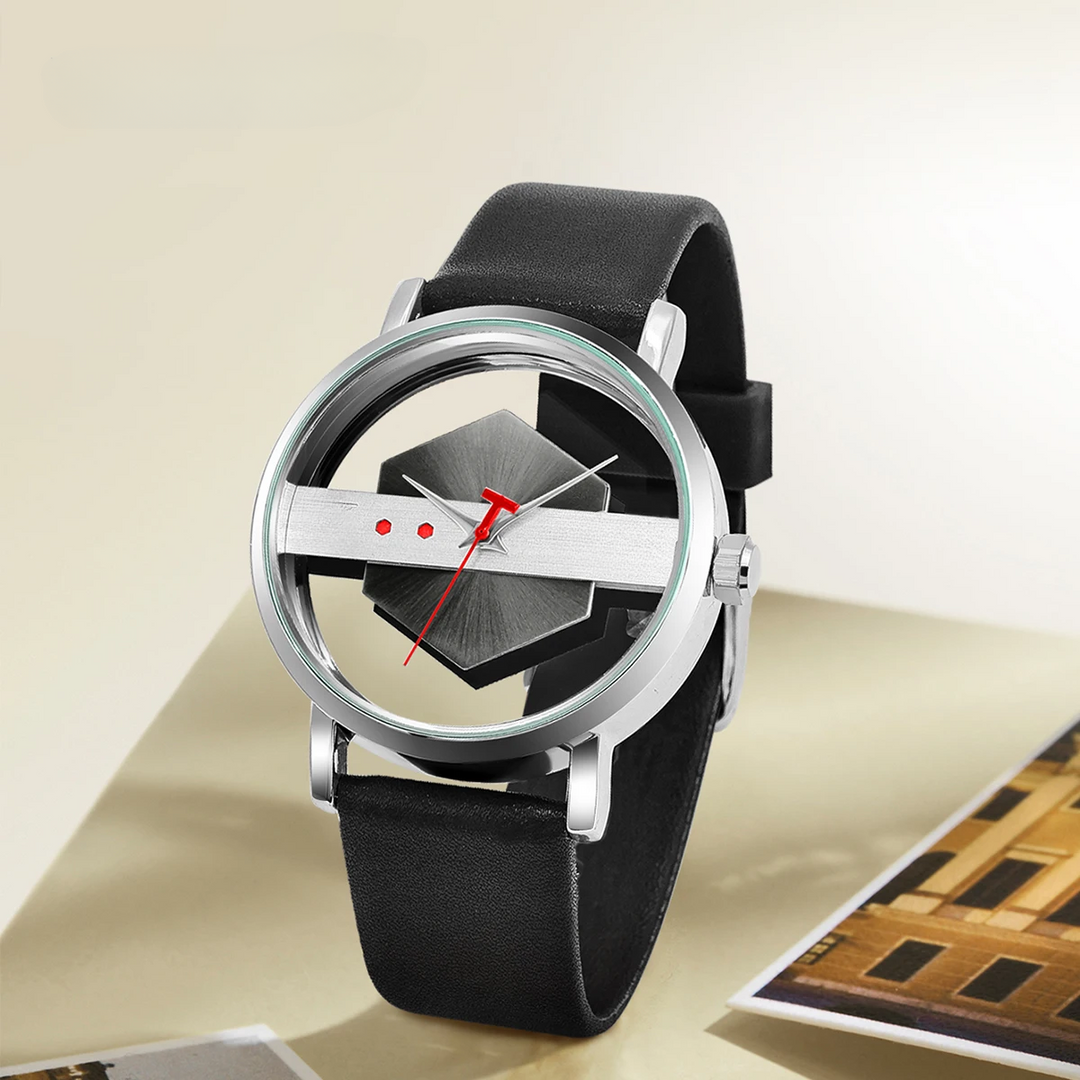 DialVorn - Geometric Dial Strap Watch