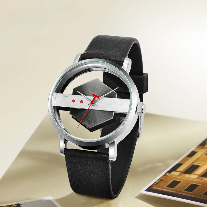 DialVorn - Geometric Dial Strap Watch