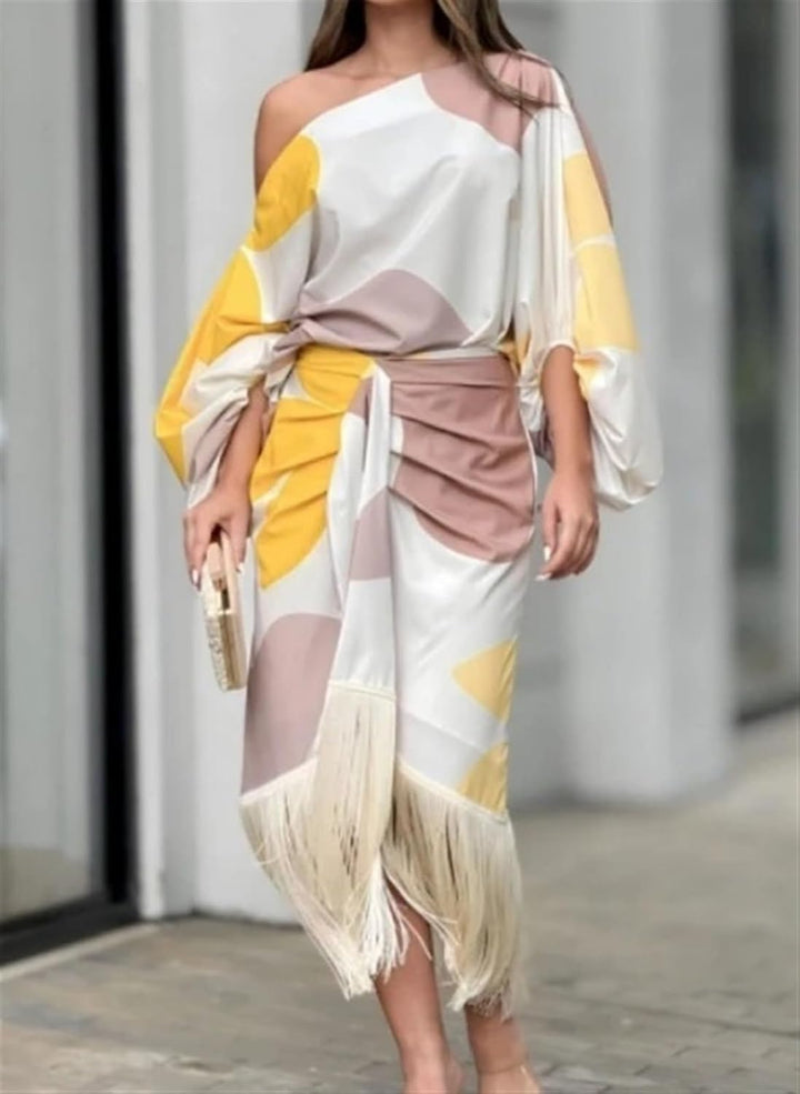 Glynis - Printed Two-Piece Set