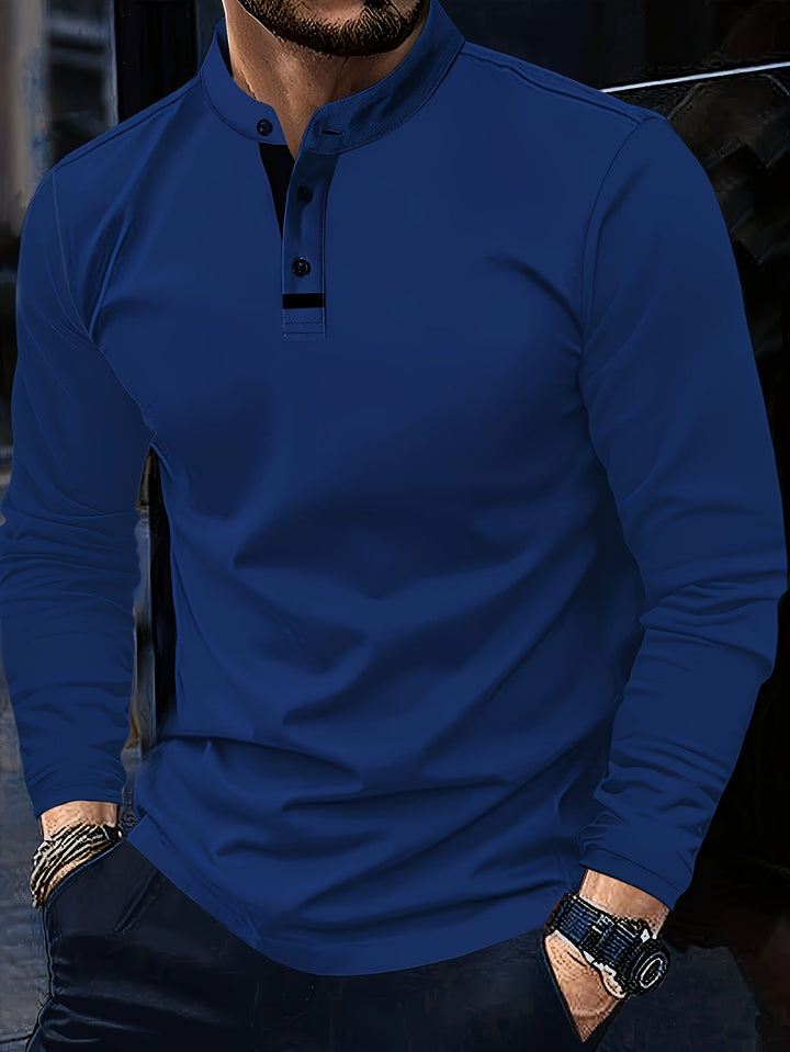 Urbarday - Long Sleeve Polo Shirt