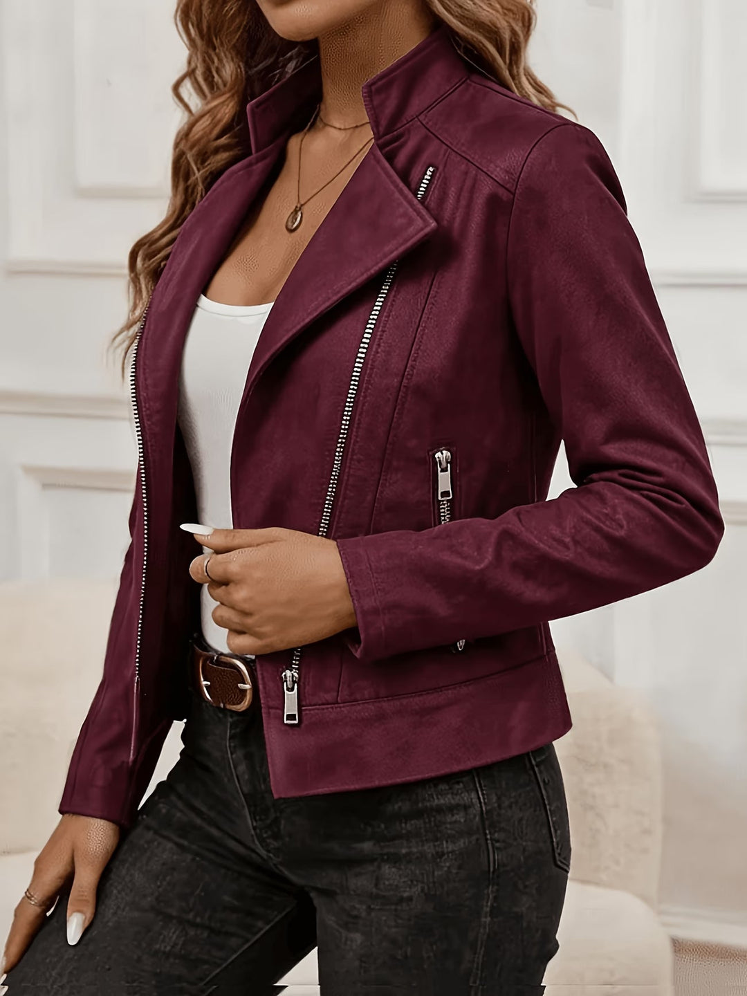 Loviiaula - Long Sleeve Zip-Up Jacket