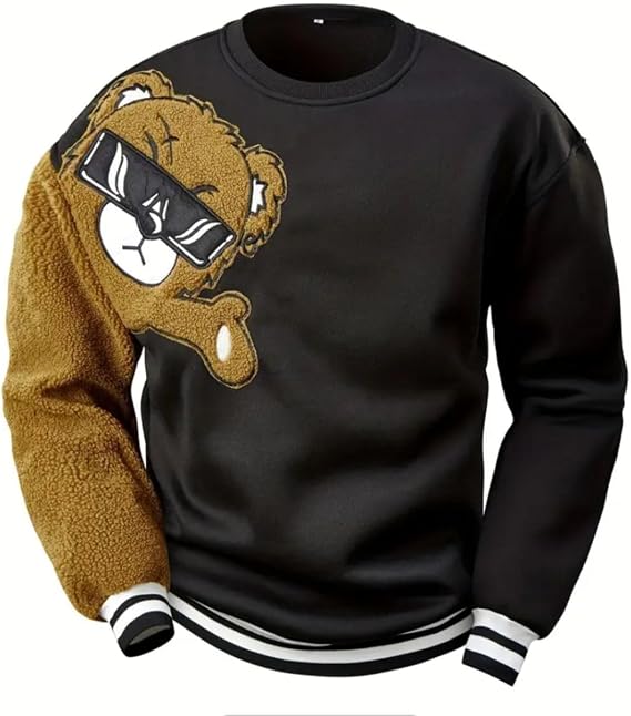 Echoflow - Sweatshirt With Teddy Bear Patch