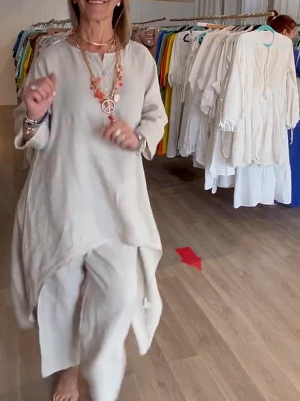 Freida - Casual Linen Dress