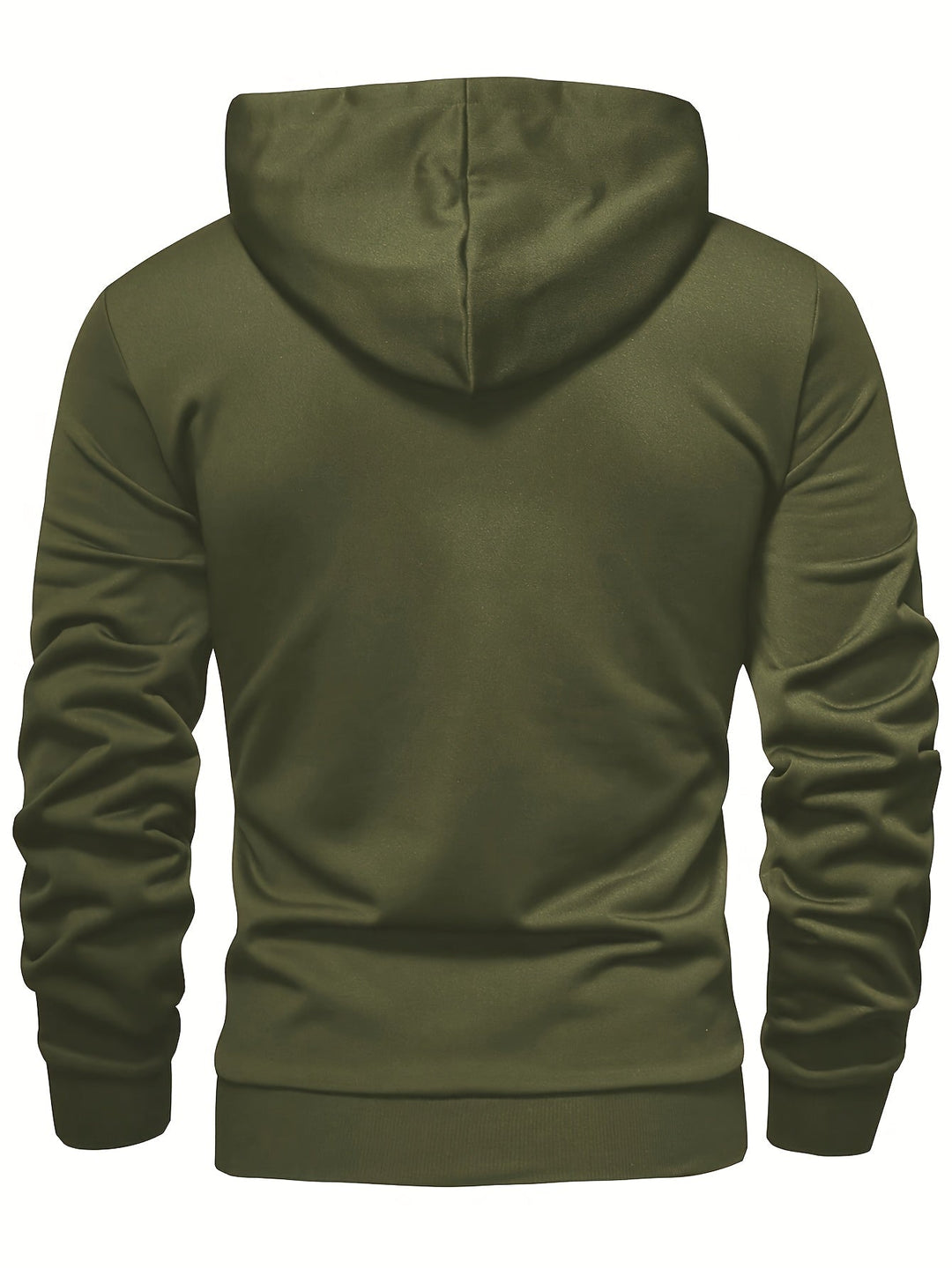 Klod - Casual Long Sleeve Hoodie With Button