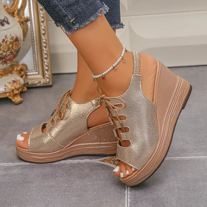 Eleaner - Comfortable Wedge Sandals