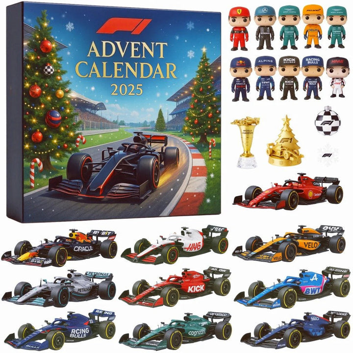 TurboTrack -  F1 Racing 2025 Advent Calendar