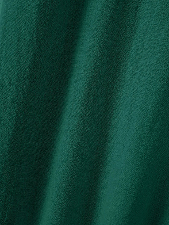 Nerida - Fashionable V-neck And Short Sleeve Blouse