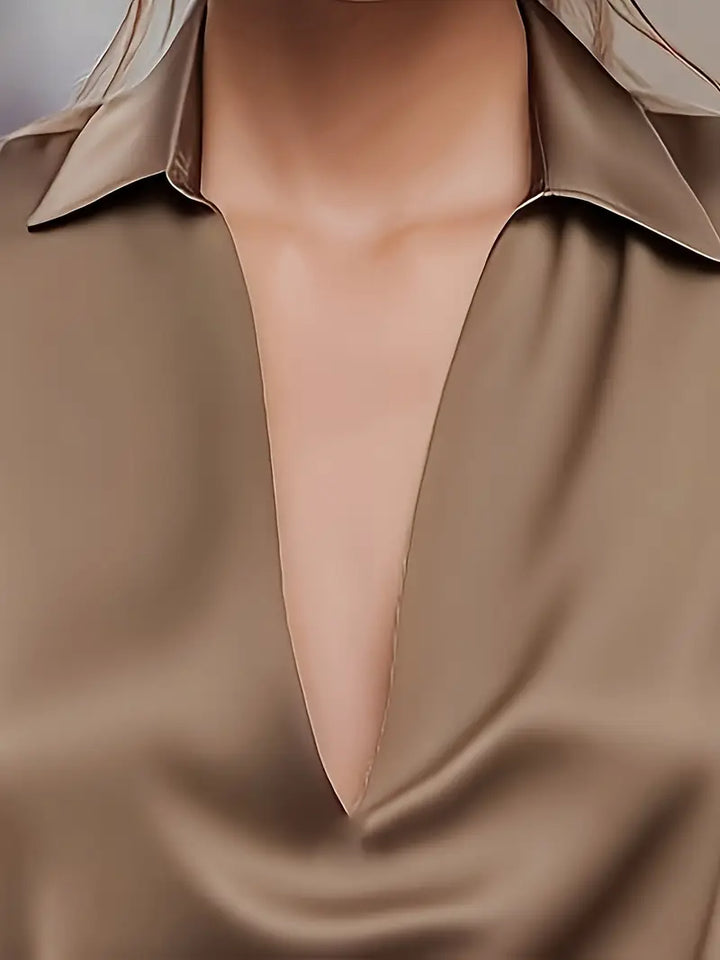 Lianyandra - Premium V-Neck Blouse