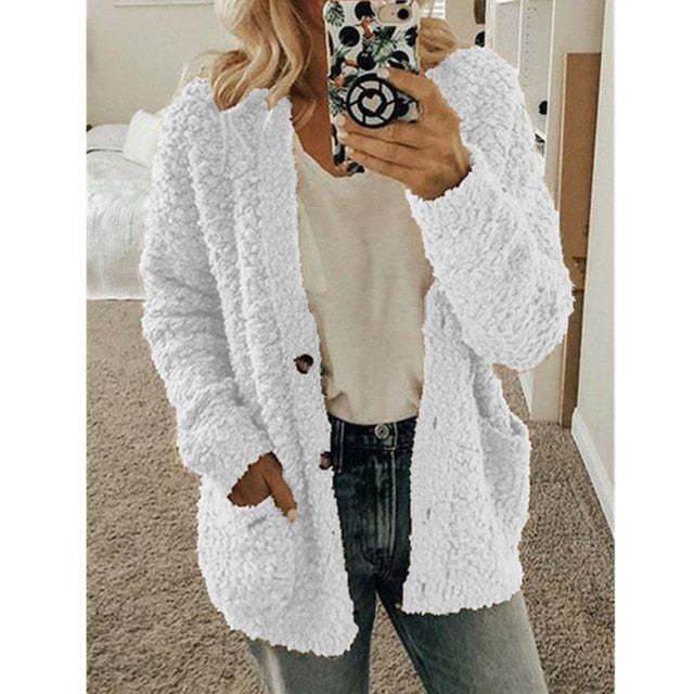 Lauretta - Long Sleeve Cardigan With Pockets