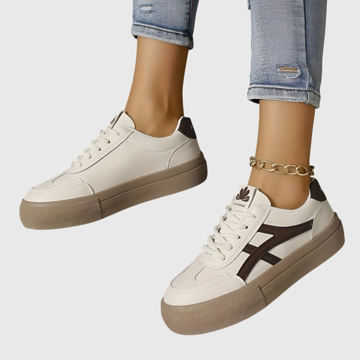 Nimbusgrip - Sneakers With Lace-Up Closure and Contrast Stripes