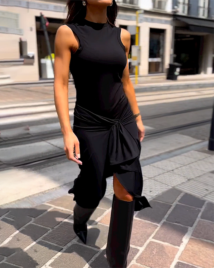 Viana - Sleeveless Long Dress