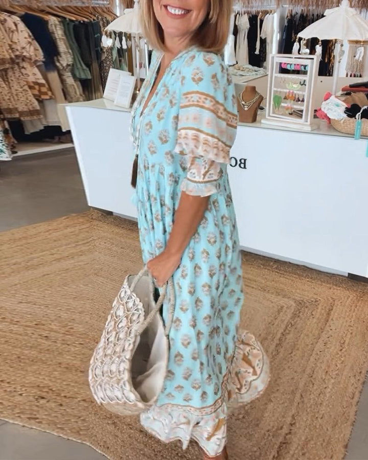 Nailya - Casual Printed Dress