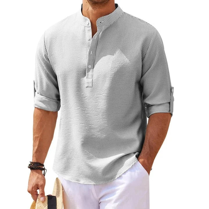 Tjeerd - Long Sleeved Casual Shirt