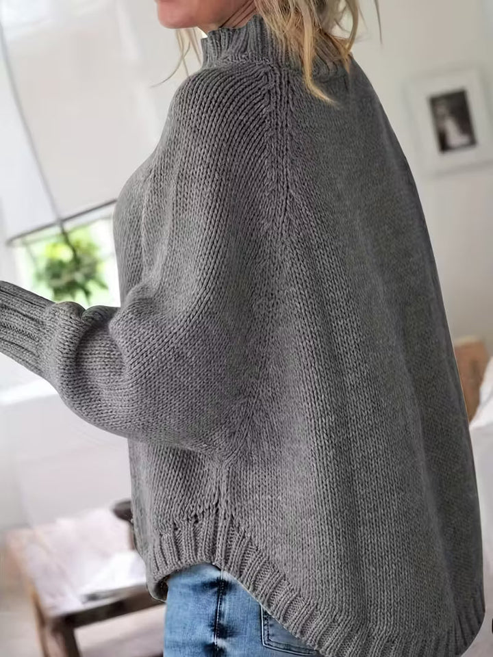 Pamella - Cable Knit Oversized Sweater