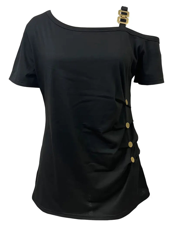 Ianthe - Stylish Short Sleeve T Shirt