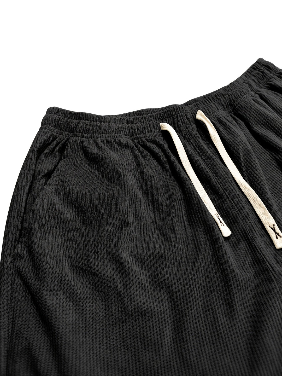 Ellyson - Corduroy Pants With Drawstring Waist