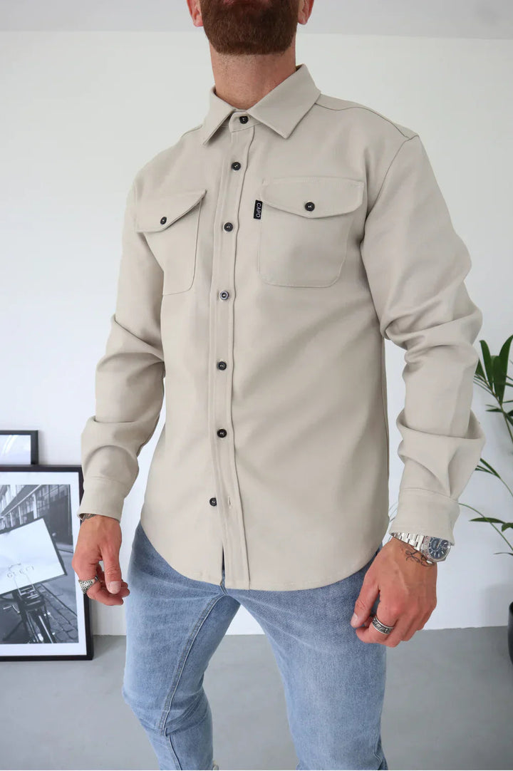 Dewid - Button Up Shirt With Front Pockets