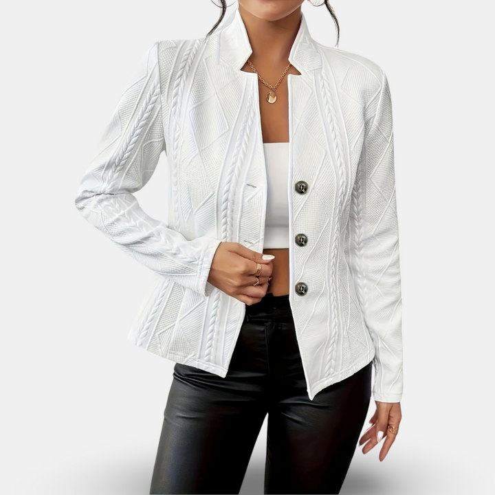 Lynn - Elegant Long Sleeve Coat