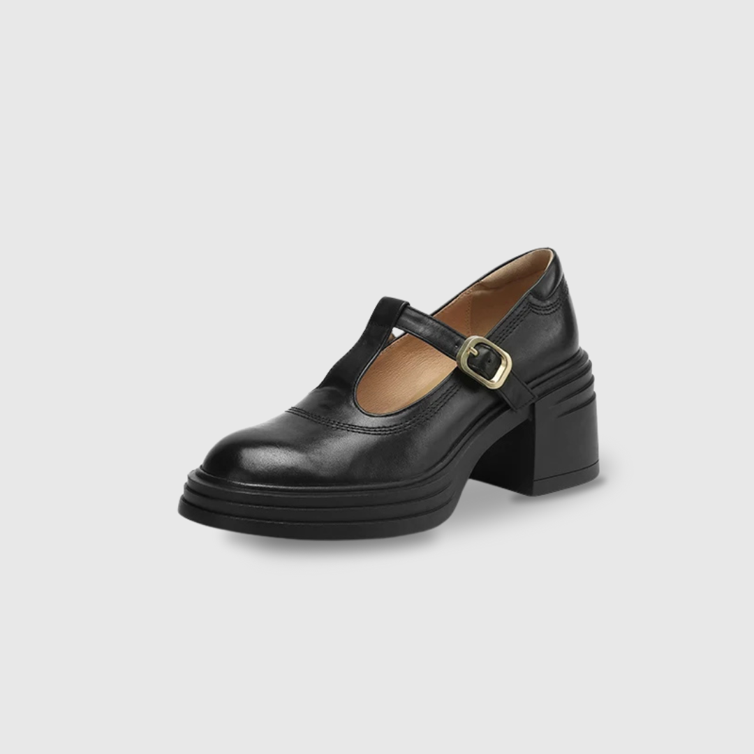 Bellana - Chunky Block Heel Pumps
