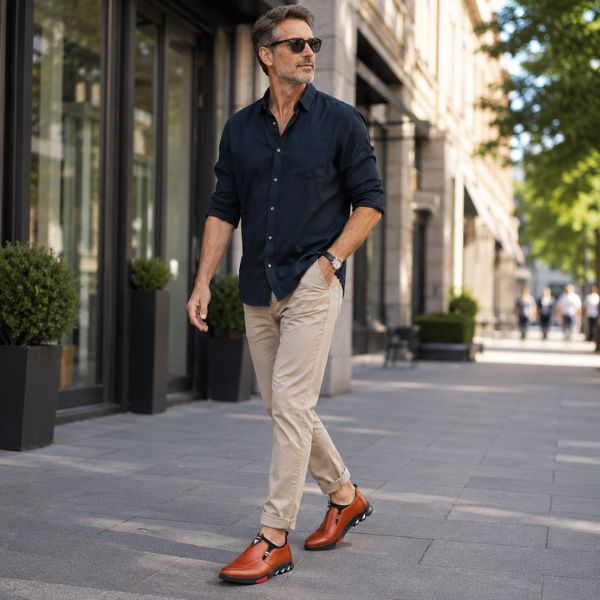 Raffan - Elegant Slip On Leather Shoes