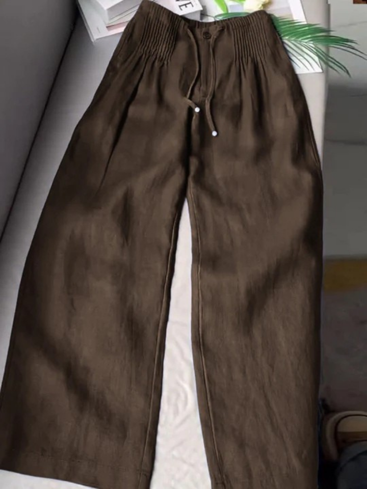 Kuupik -  Linen Wide Leg Pant