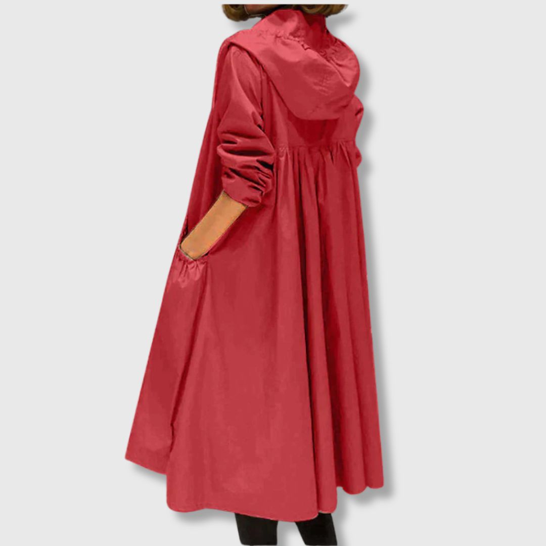 Meryl - Long Hooded Lightweight Coat