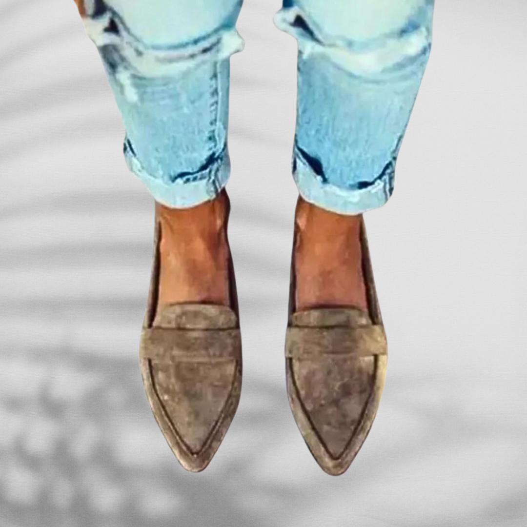 Chinda - Comfortable Non Slip Flat Loafer